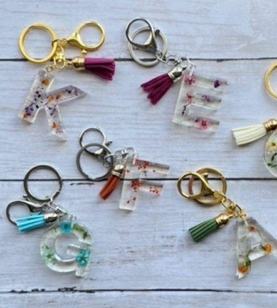 Letter Keychain