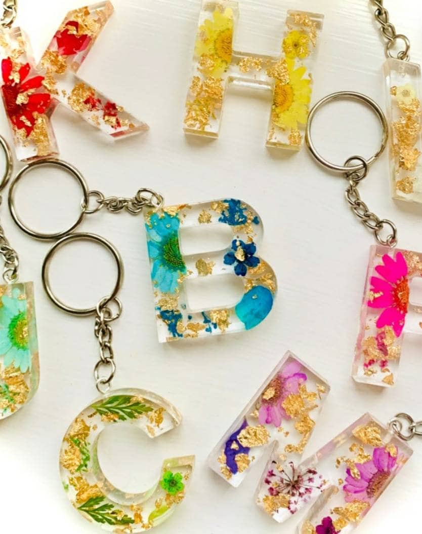 Letter Keychain