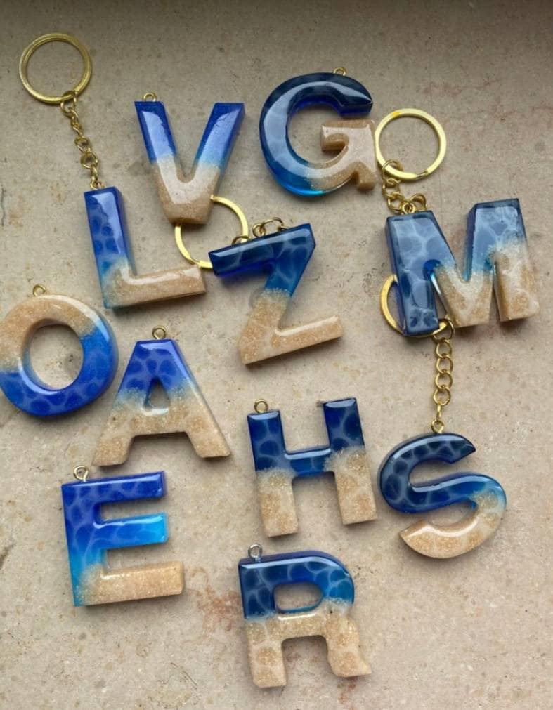 Letter Keychain